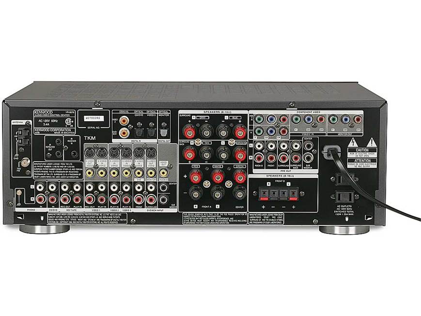 Kenwood VR-8070 Home theater receiver with THX Select, Dolby