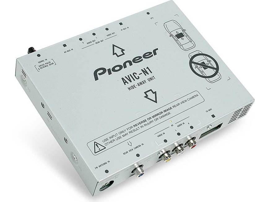 Pioneer AVIC-N1 DVD/CD/MP3/GPS navigation receiver with 6.5