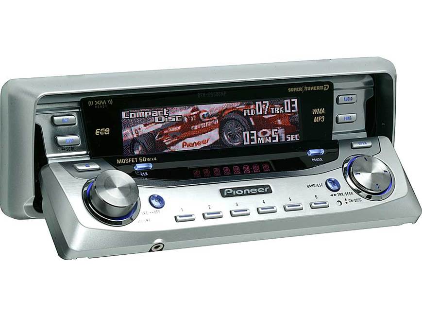 Pioneer DEH-P9600MP CD/MP3/WMA receiver at Crutchfield