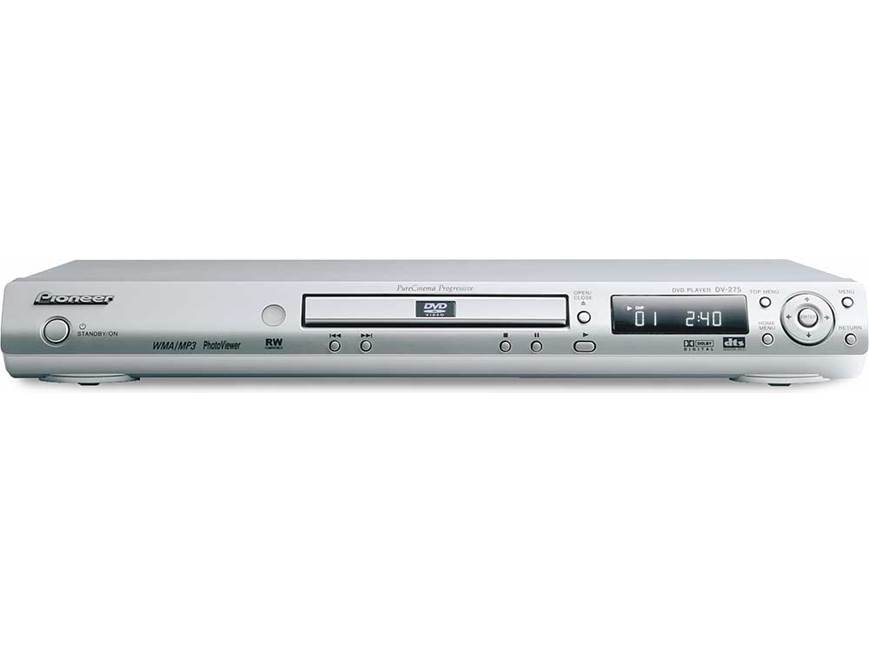 Pioneer DV-275-S DVD/CD player at Crutchfield