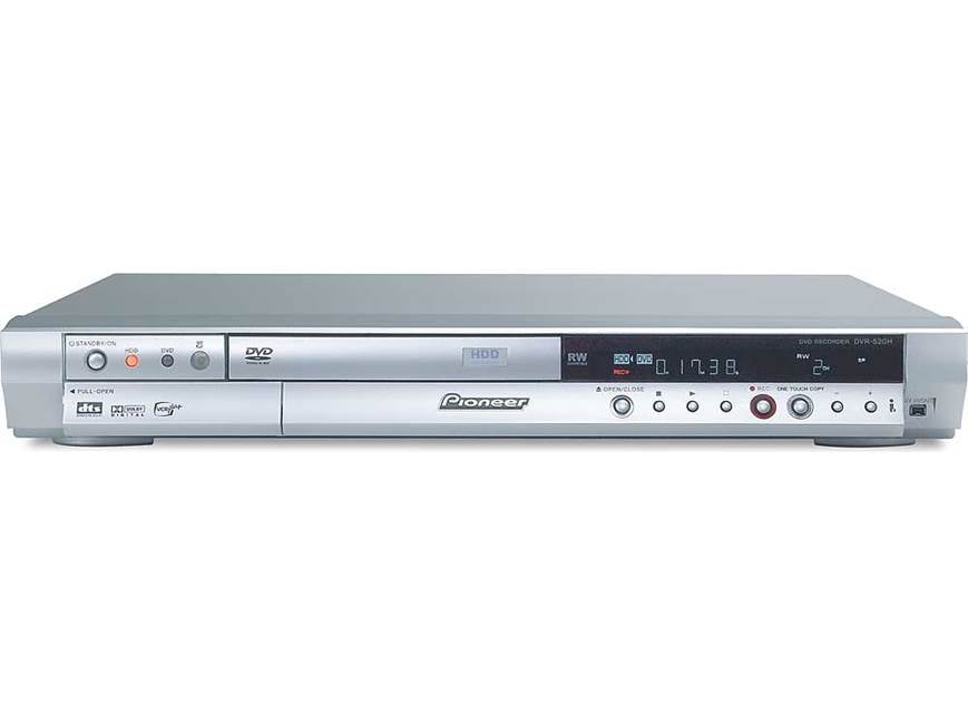 Pioneer DVR-520H-S DVD recorder + 80GB digital video recorder at