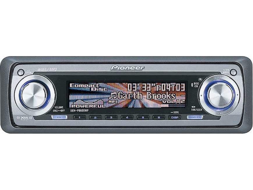Pioneer DEH-P8600 CDプレーヤー Pioneer DEH-P8600MP CD/MP3/WMA receiver with CD changer controls