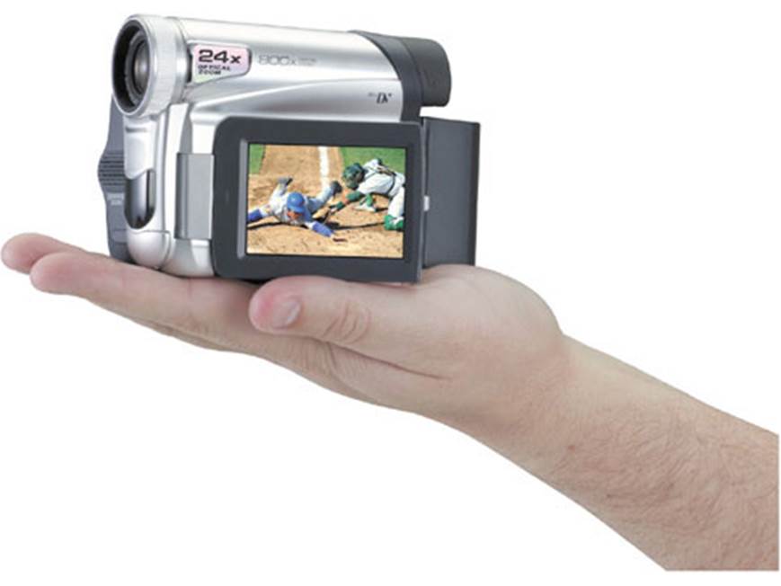 Panasonic PV-GS15 Mini DV digital camcorder at Crutchfield