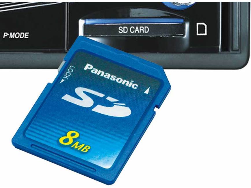 Panasonic CQ-VD7500U DVD/CD/SD receiver with 7