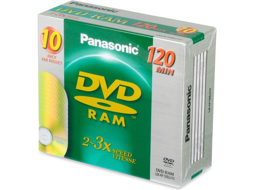 DVD　10×2 8.7 Customer Reviews: Panasonic DVD-RAM (10-pack) 4.7GB single-sided