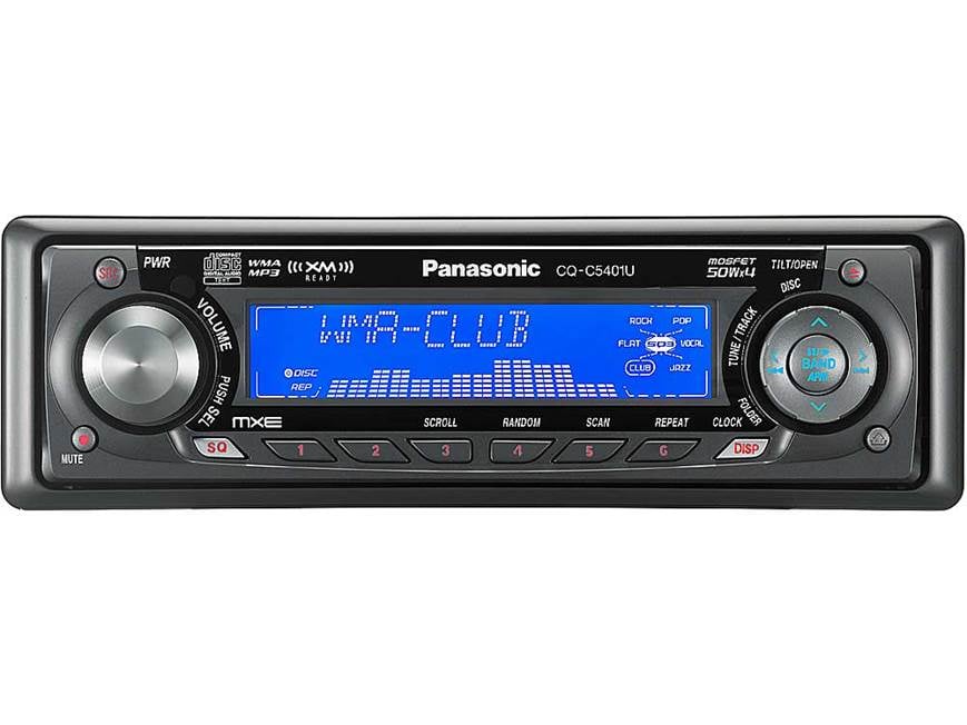 Panasonic MXE CQ-C5401U CD receiver with MP3 / WMA playback at