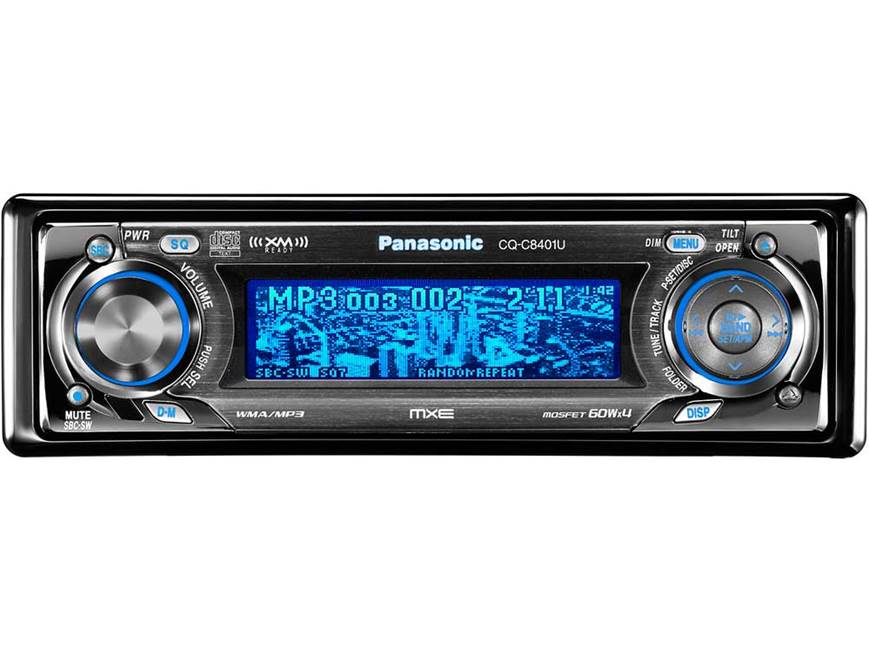 Panasonic MXE CQ-C8401U CD receiver with MP3 / WMA playback at
