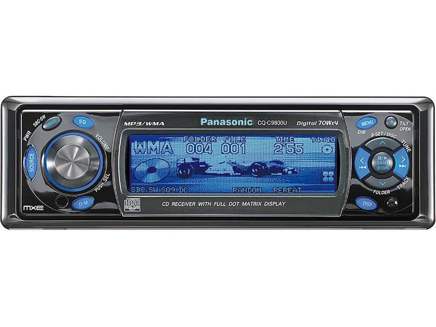 Panasonic MXE CQ-C9800U CD/MP3/WMA receiver with CD changer
