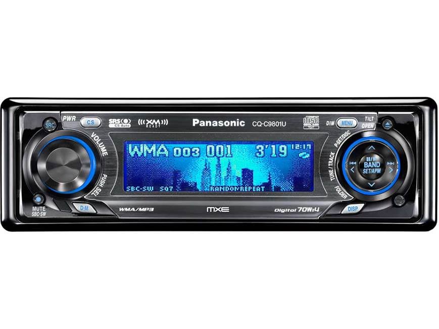 Panasonic MXE CQ-C9801U CD player with MP3 / WMA playback at