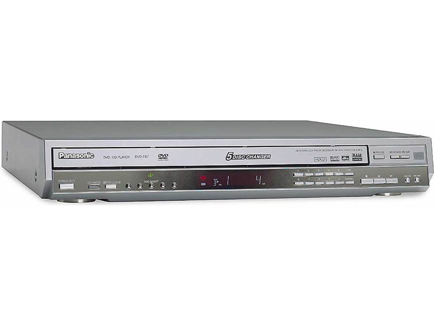 Panasonic DVD-F87 (Silver) 5-disc carousel DVD/CD/DVD-Audio