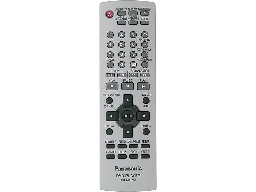 Panasonic DVD-S47S DVD/CD/DVD-Audio player at Crutchfield