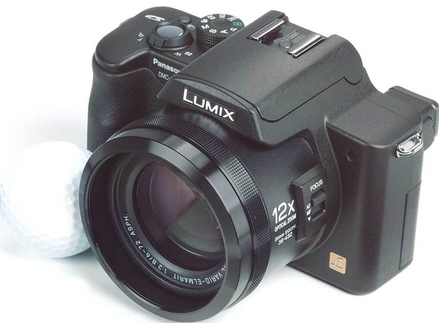 Panasonic DMC-FZ20 (Black) 5-megapixel digital camera (Black) at