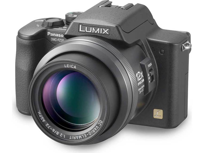 Panasonic DMC-FZ20 (Black) 5-megapixel digital camera (Black) at