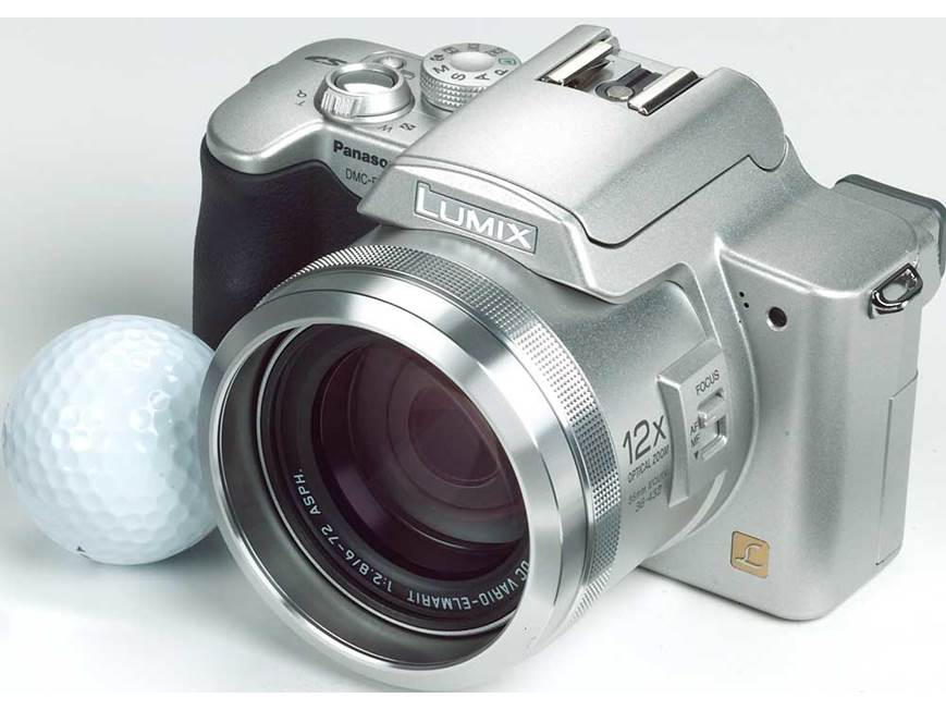 Panasonic DMC-FZ20 (Silver) 5-megapixel digital camera (Silver) at