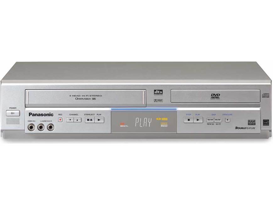 Panasonic PV-D4754S Combination DVD/CD player + HiFi VCR at