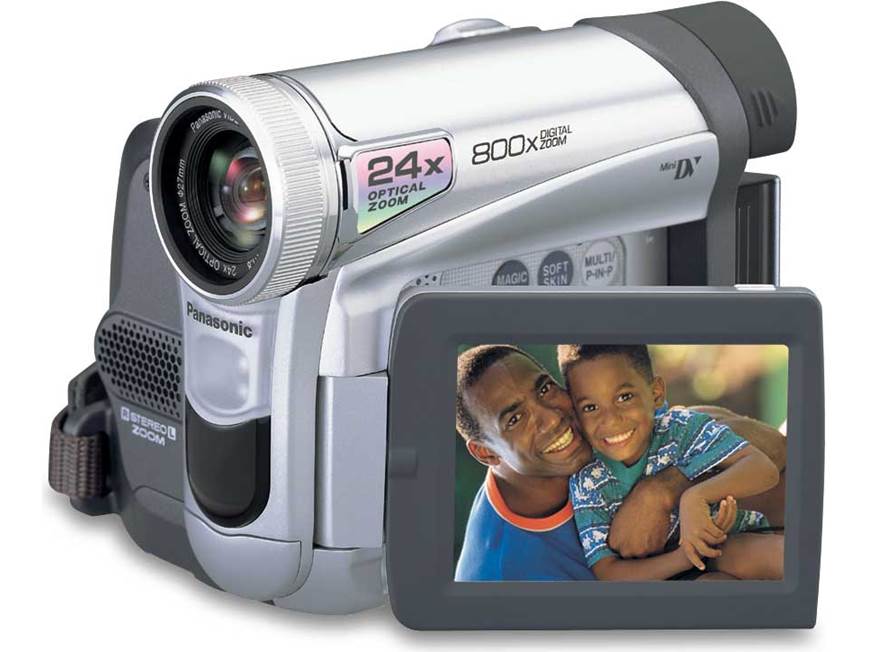 Panasonic PV-GS15 Mini DV digital camcorder at Crutchfield