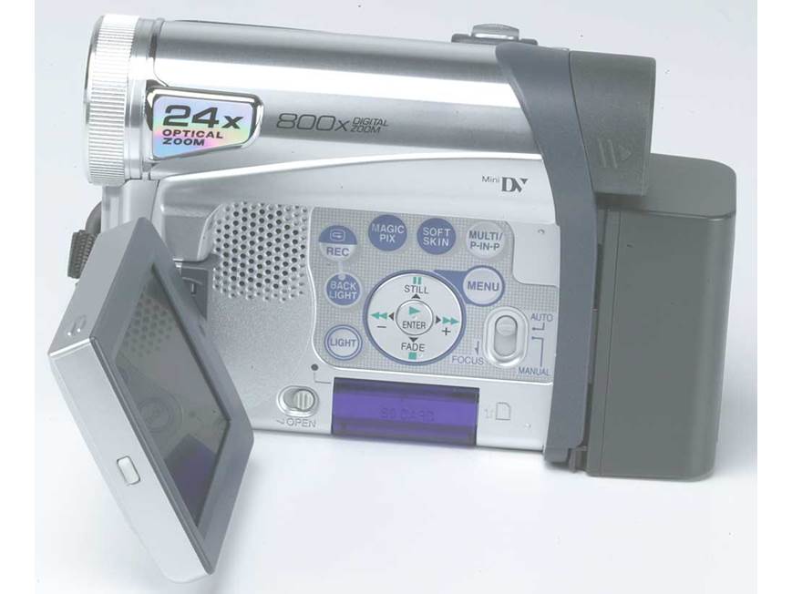 Panasonic PV-GS15 Mini DV digital camcorder at Crutchfield