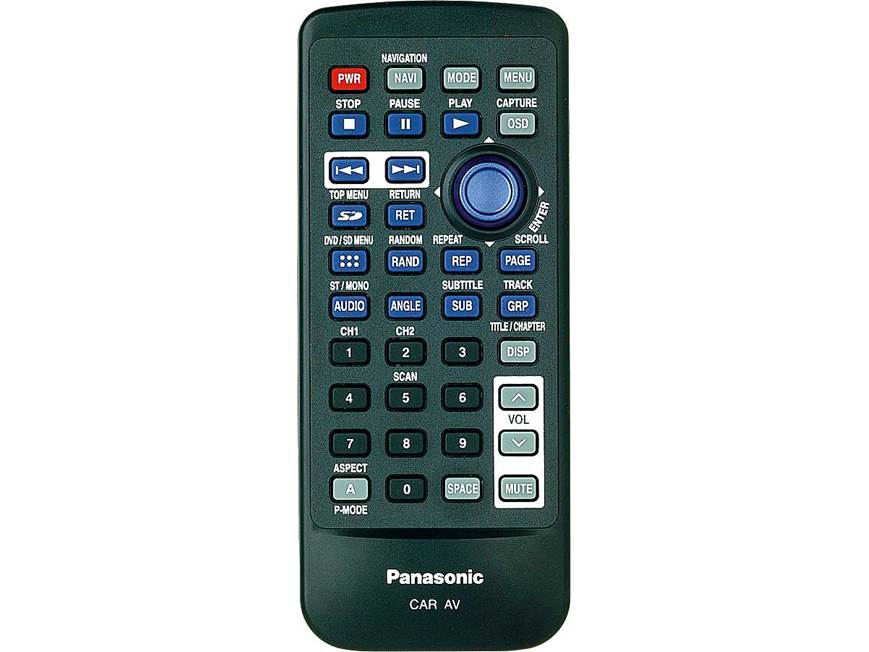 Panasonic CQ-VD7500U DVD/CD/SD receiver with 7