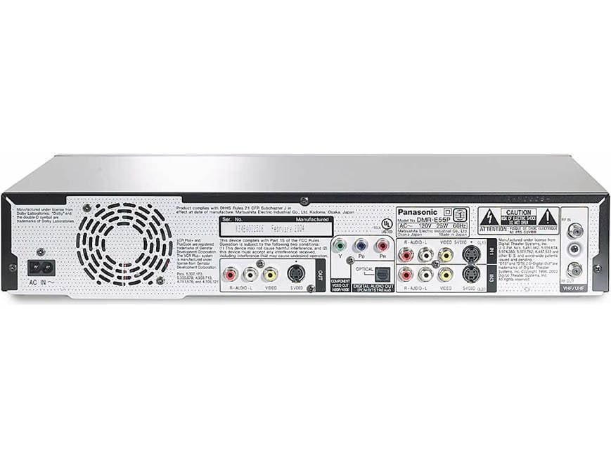 Panasonic DMR-E55 DVD recorder at Crutchfield