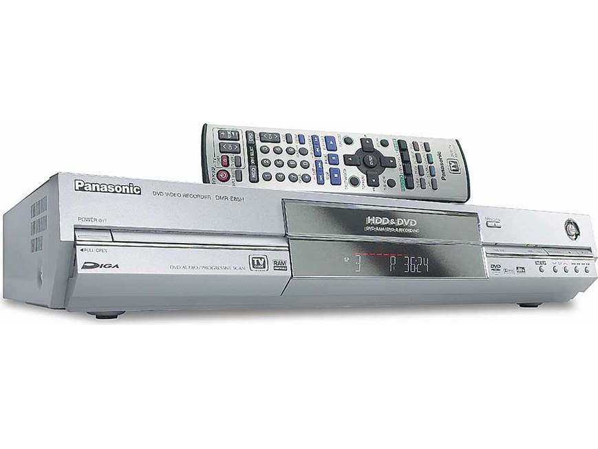 Panasonic DMR-E85H DVD recorder + 120GB digital video recorder