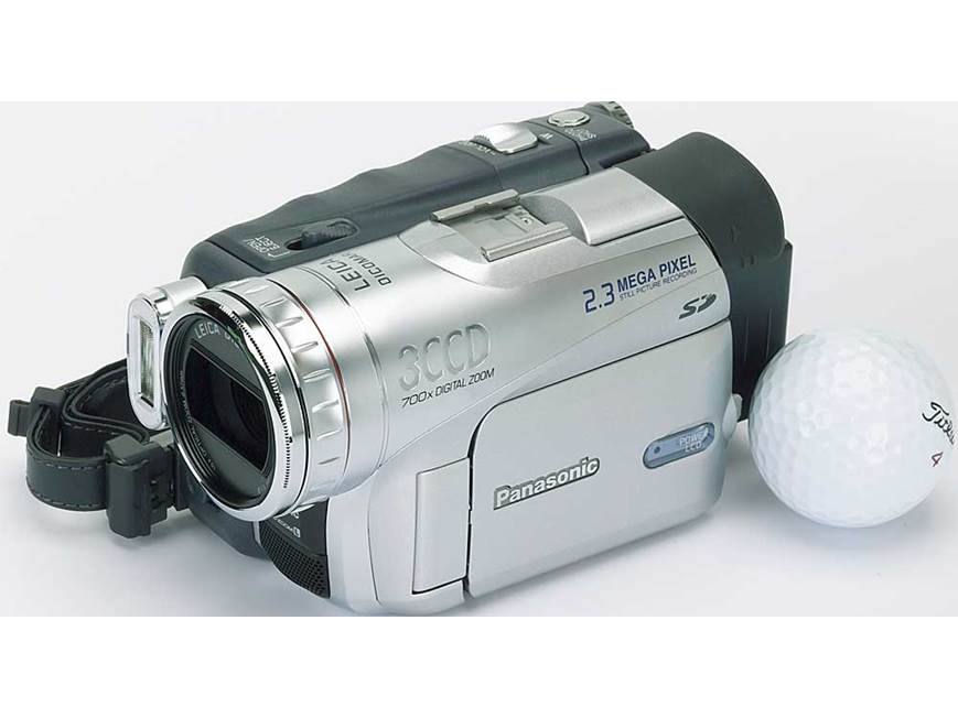 Panasonic PV-GS200 3-CCD Mini DV digital camcorder at Crutchfield