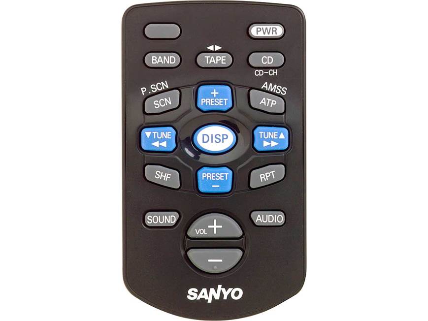 Sanyo FXCD-1350 CD/cassette receiver at Crutchfield