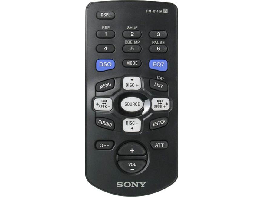 Sony CDX-F7705X CD/MP3 receiver with CD changer controls at