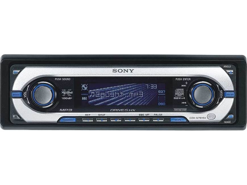 Customer Reviews: Sony CDX-M7815X CD receiver with MP3