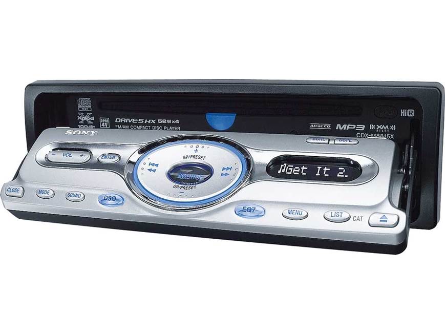 Sony CDX-M8815X CD receiver with MP3 / ATRAC3plus playback at