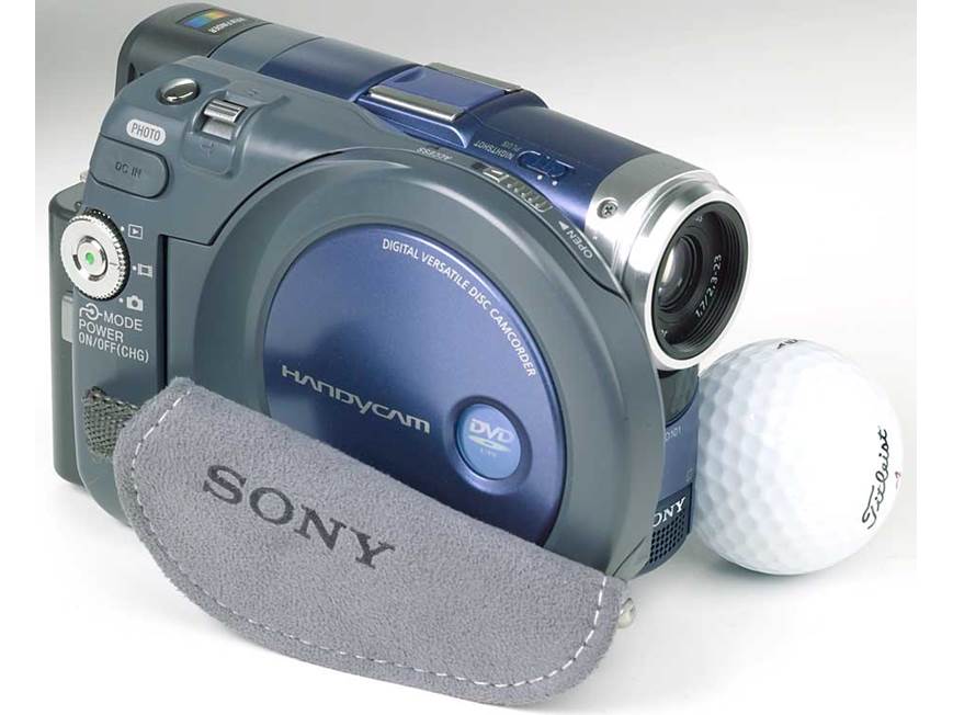Sony DCR-DVD101 DVD camcorder at Crutchfield