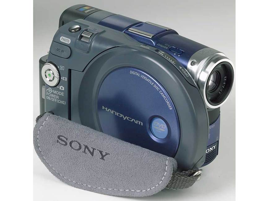 Sony DCR-DVD101 DVD camcorder at Crutchfield