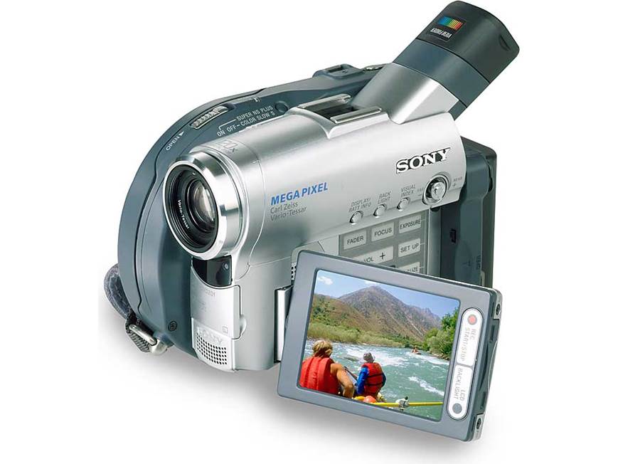 ソニー ハンディカム DCR－DVD２０１ Sony DCR-DVD201 DVD camcorder at Crutchfield