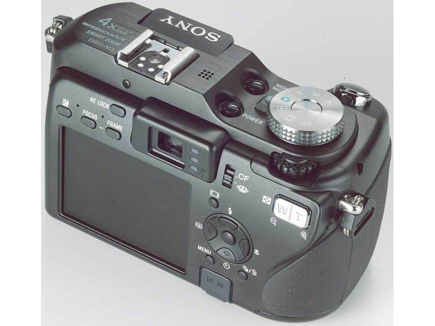 Sony DSC-V3 7.2-megapixel digital camera at Crutchfield