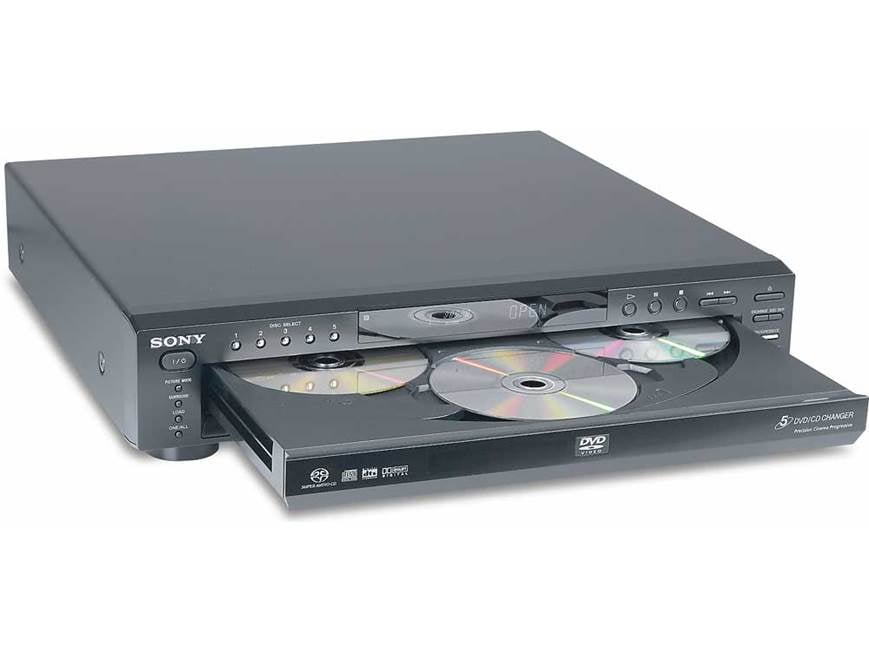 Sony DVP-NC685V 5-disc carousel DVD/CD/SACD changer at Crutchfield
