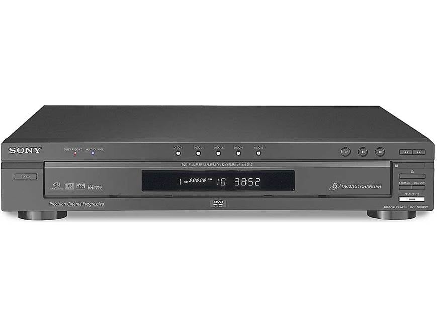 Sony DVP-NC875V (Black) 5-disc DVD/CD/SACD changer (Black) at