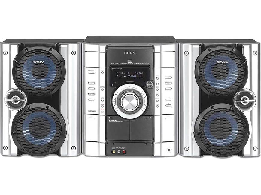 Sony MHC-GX250 3-CD/tape/AM/FM shelf system at Crutchfield
