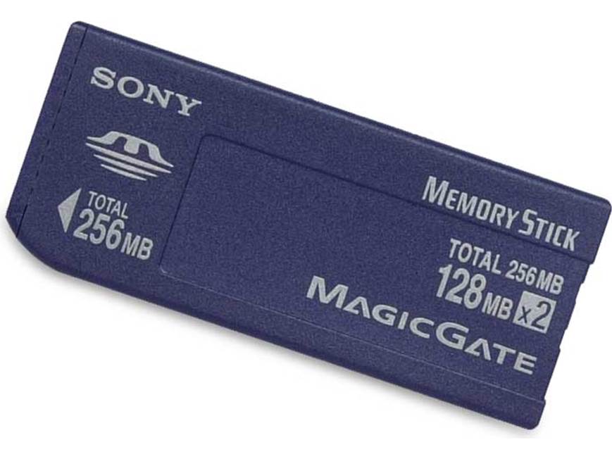 Video Memory Stick Sony Memory Stick Select 256MB total digital storage media at Crutchfield