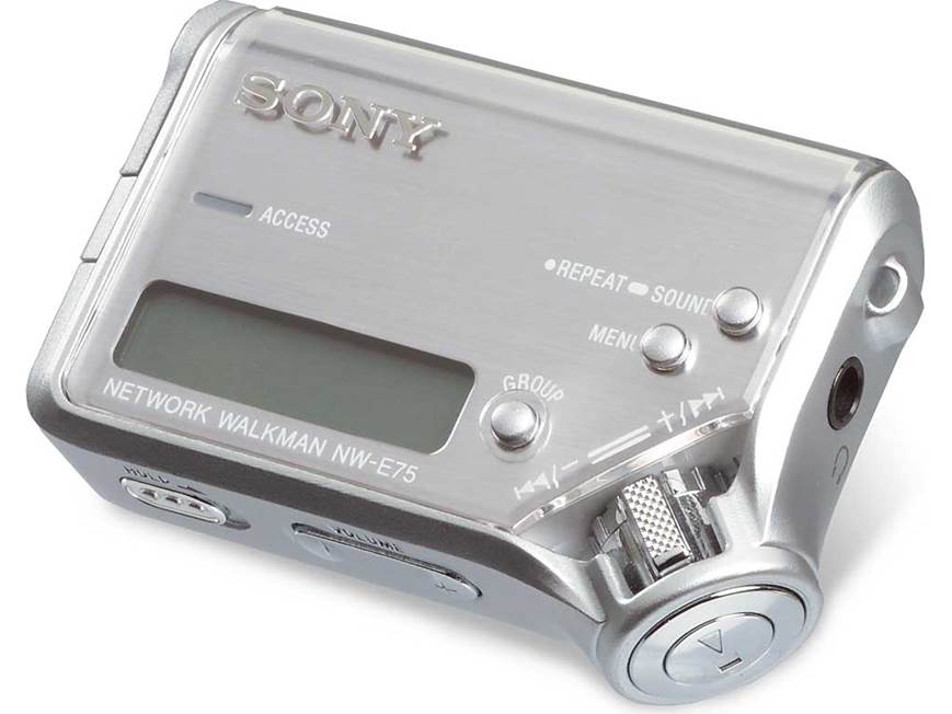 Sony NW-E75 Network Walkman® at Crutchfield