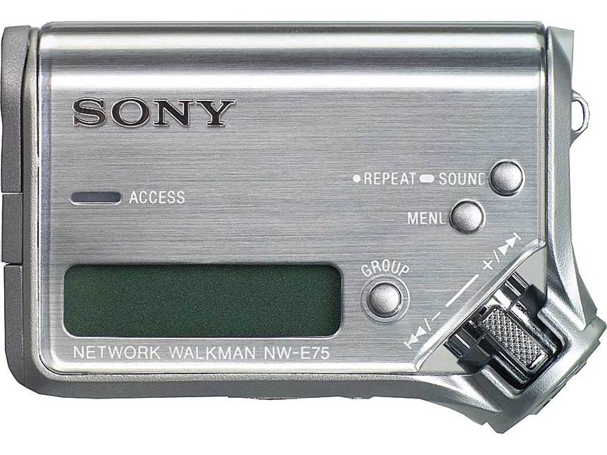 Sony NW-E75 Network Walkman® at Crutchfield