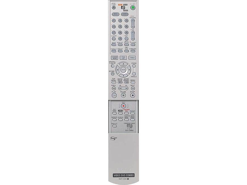Sony RDR-VX500 Combination DVD recorder + HiFi VCR at Crutchfield
