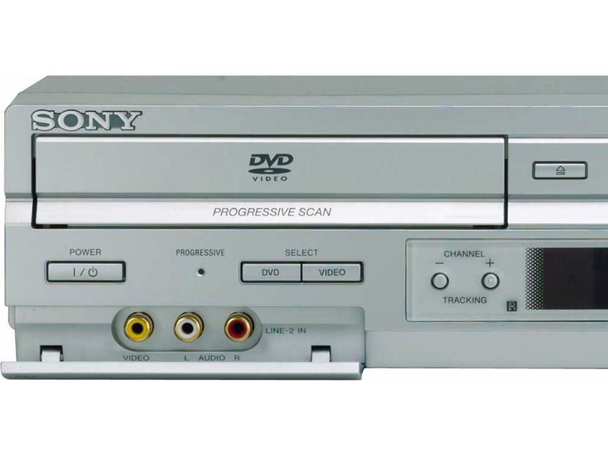 Sony SLV-D550P Combination DVD/CD player + HiFi VCR at Crutchfield