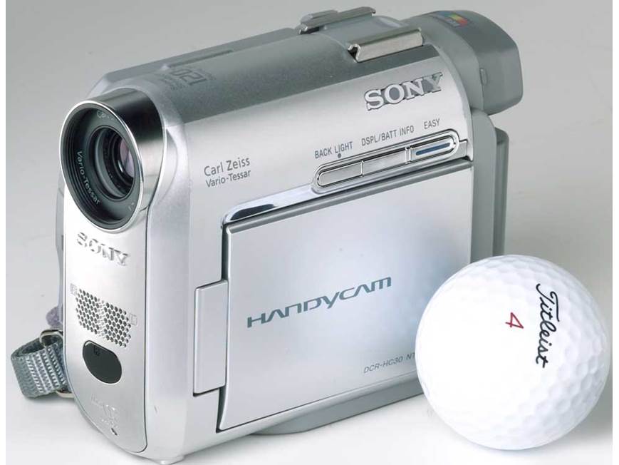 Sony DCR-HC30 Mini DV digital camcorder at Crutchfield