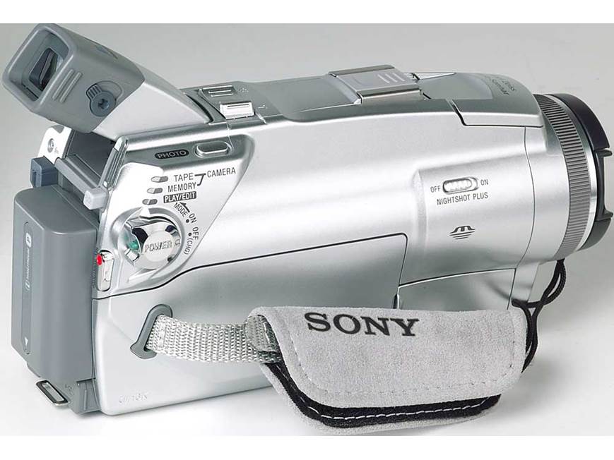 Sony DCR-HC85 Mini DV digital camcorder at Crutchfield