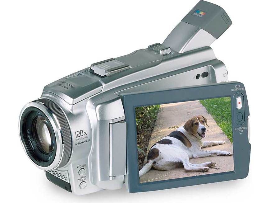 Sony DCR-HC85 Mini DV digital camcorder at Crutchfield