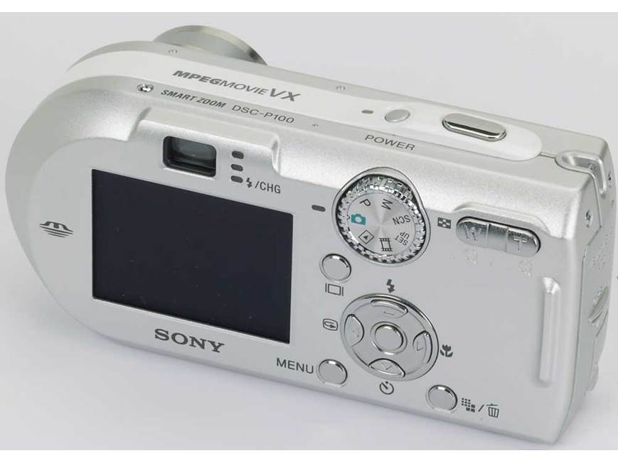 Sony DSC-P100 5-megapixel digital camera at Crutchfield