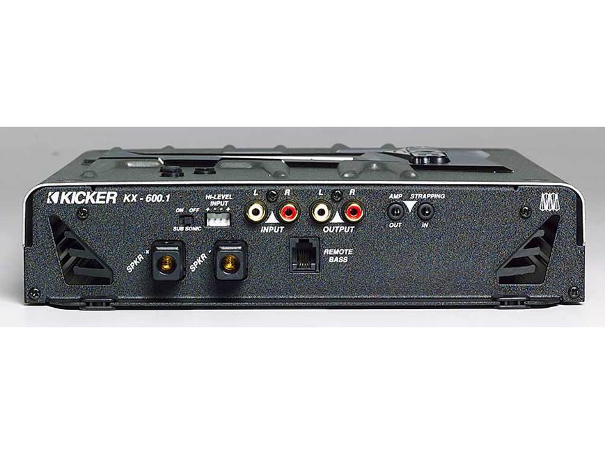 Kicker KX600.1 Mono subwoofer amplifier 300 watts RMS x 1 at
