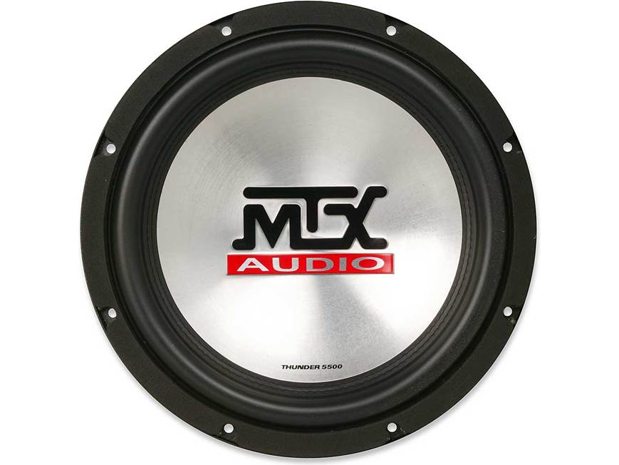 MTX Bass Package Thunder3401 mono amplifier Two Thunder5500 10