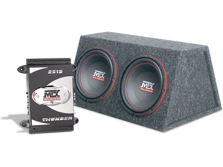 MTX Bass Package Road Thunder RT12X2D dual 12