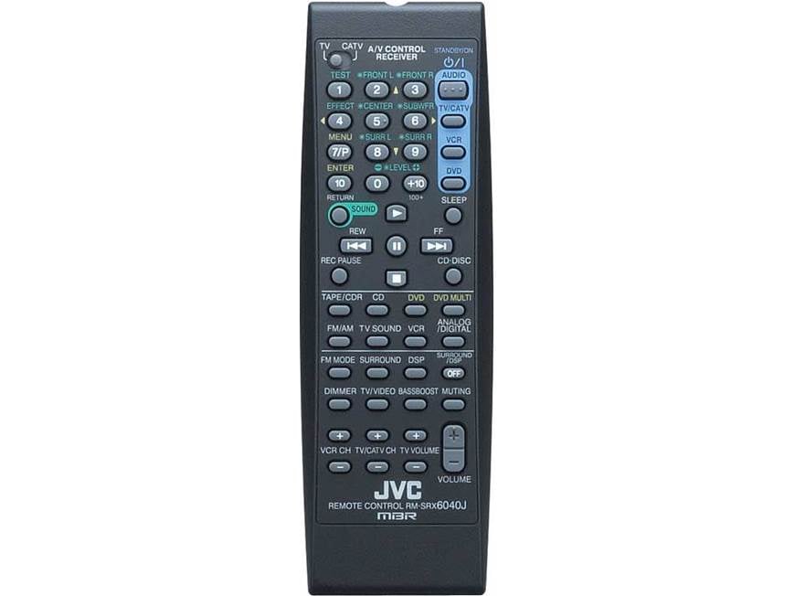 JVC RX-6040B Home theater receiver with Dolby Digital, DTS, Pro
