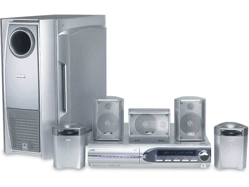JVC TH-M505 5-disc DVD home theater system at Crutchfield